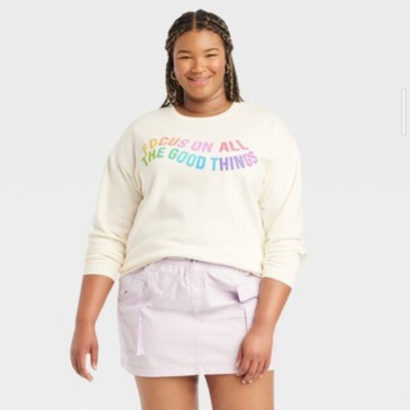 Special Thanks NWT Pullover Sweater Sz M & L - Picture 2 of 7